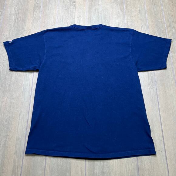 Vintage 90s Champion Atlanta Olympics 1996 Embroidered Crew Neck Tee Size L Y2K - Picture 7 of 10